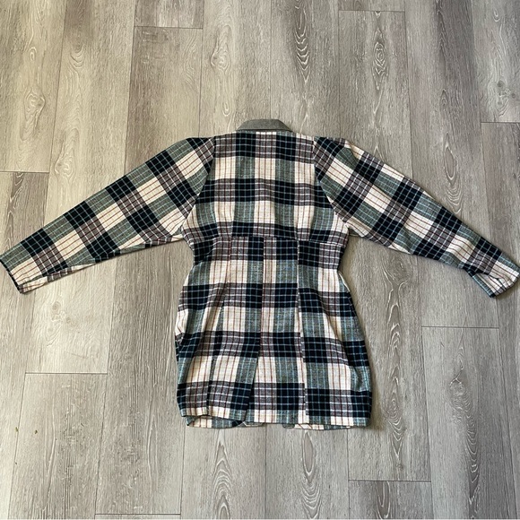 80s Vintage Sorrena Tokyo 9 Blazer Suit Dress Plaid Long Sleeve Size Small - Picture 3 of 9